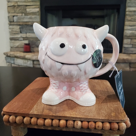 Pink Monster Mug-NWT - Picture 1 of 5
